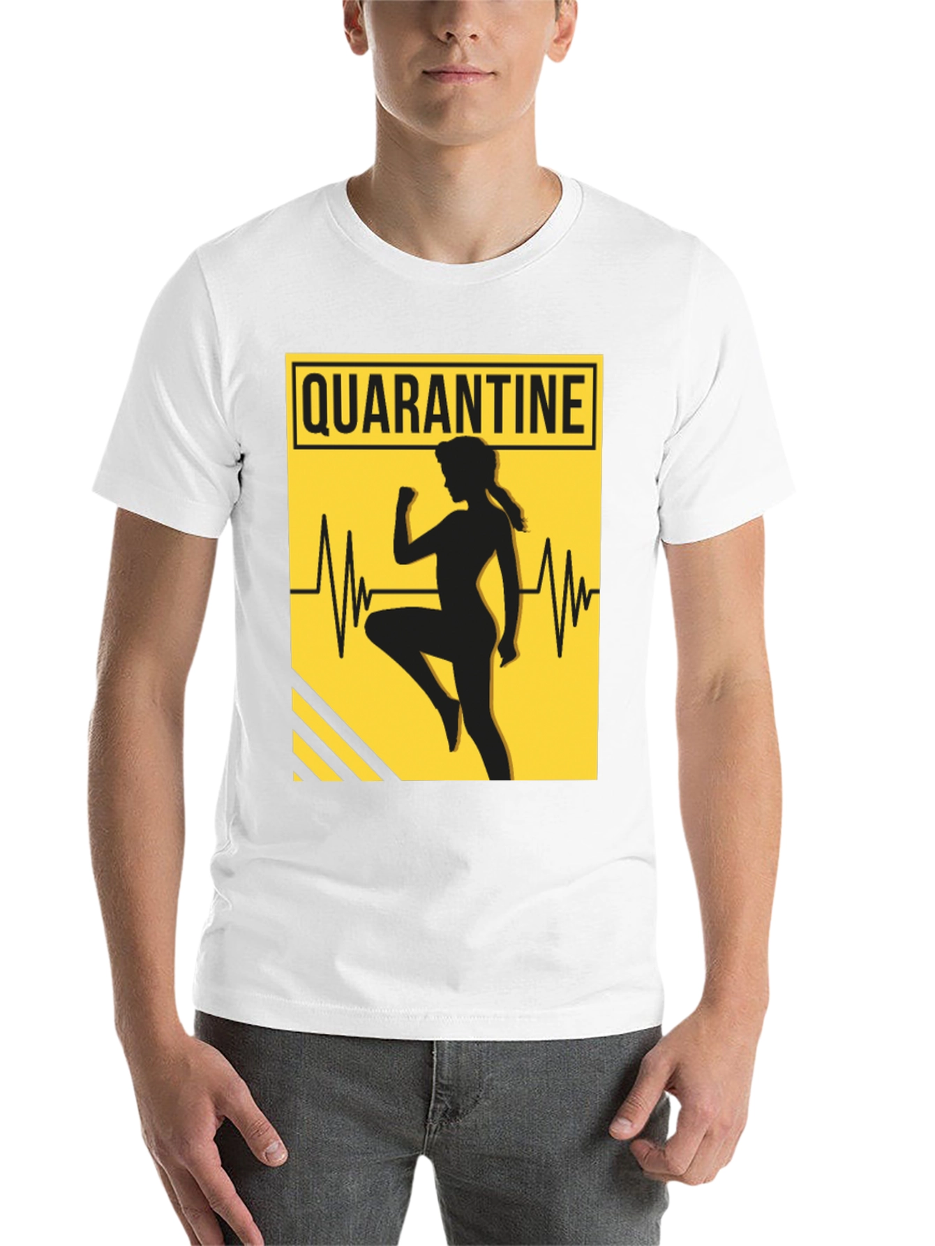 Quarantine Workout T-Shirt - Stay Active in Style