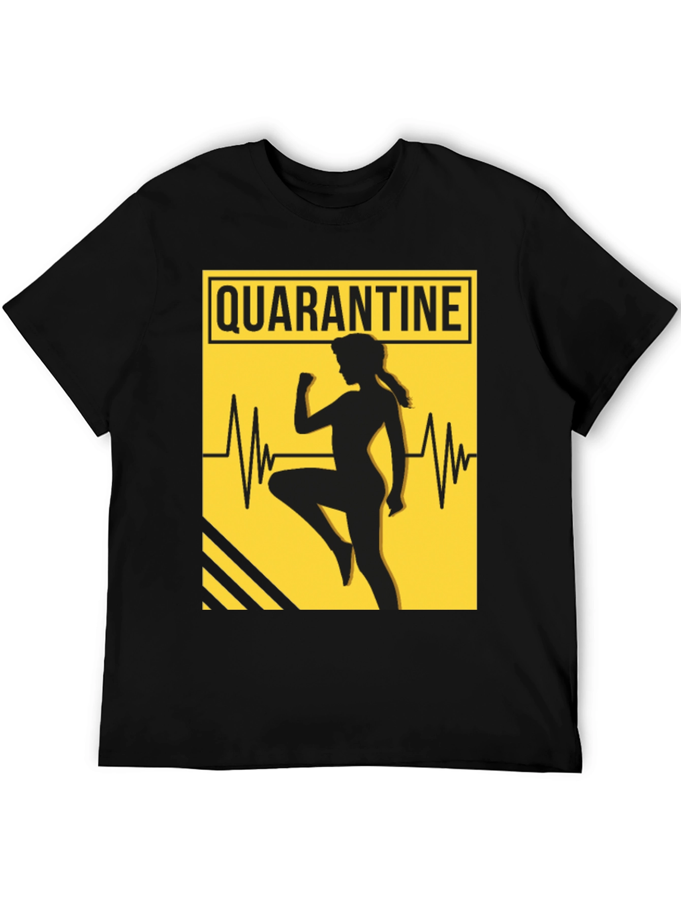 Quarantine Workout T-Shirt - Stay Active in Style