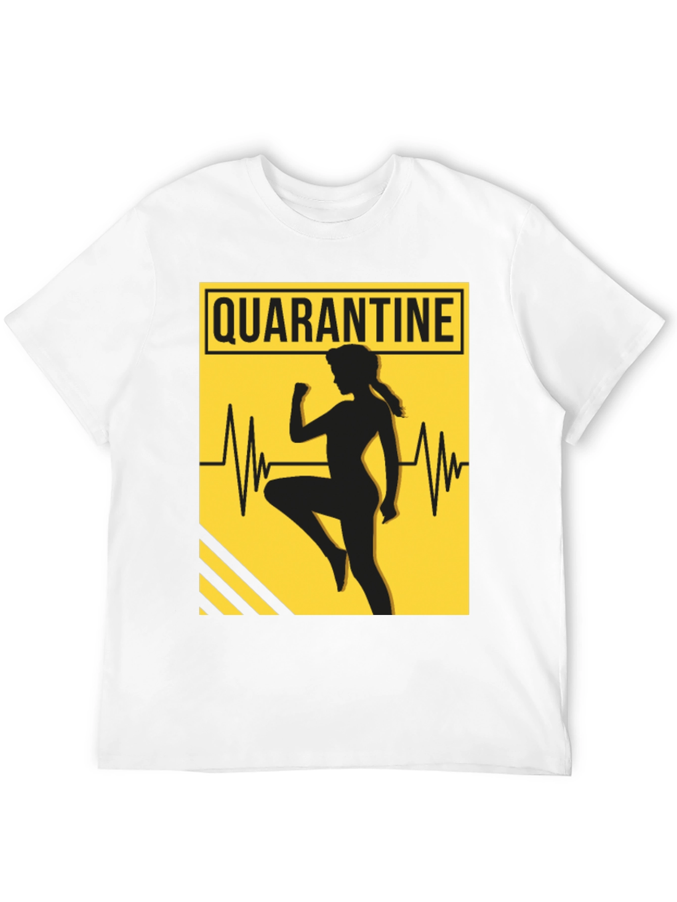 Quarantine Workout T-Shirt - Stay Active in Style