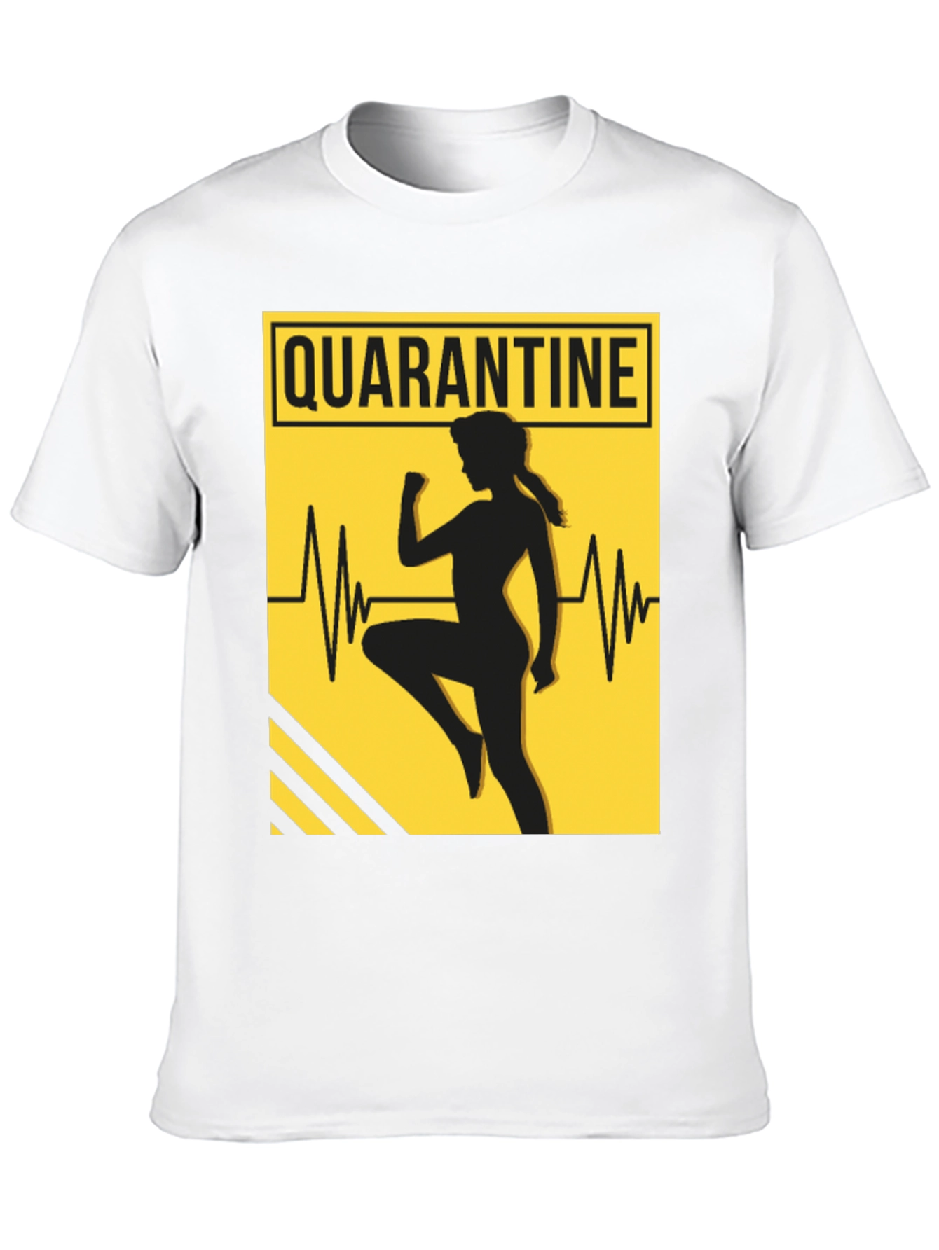Quarantine Workout T-Shirt - Stay Active in Style