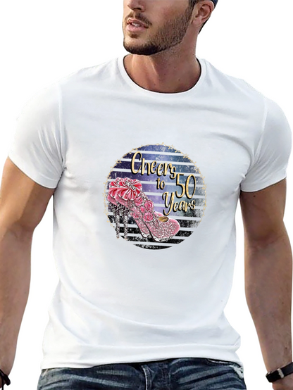 Cheers to 50 Years Graphic T-Shirt