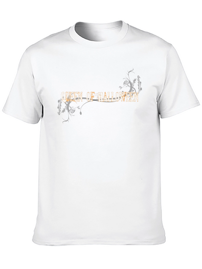 Queen of Halloween Black T-Shirt