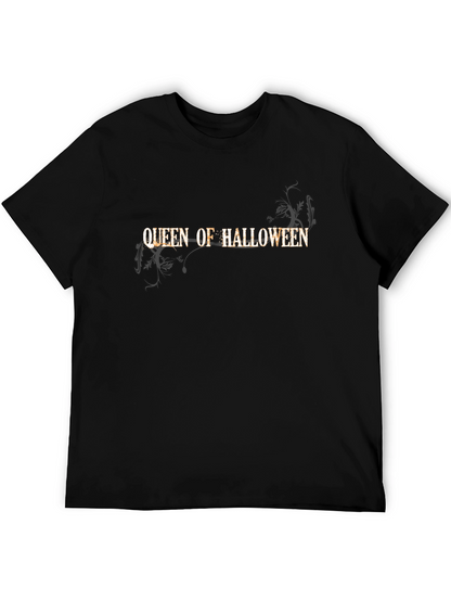Queen of Halloween Black T-Shirt