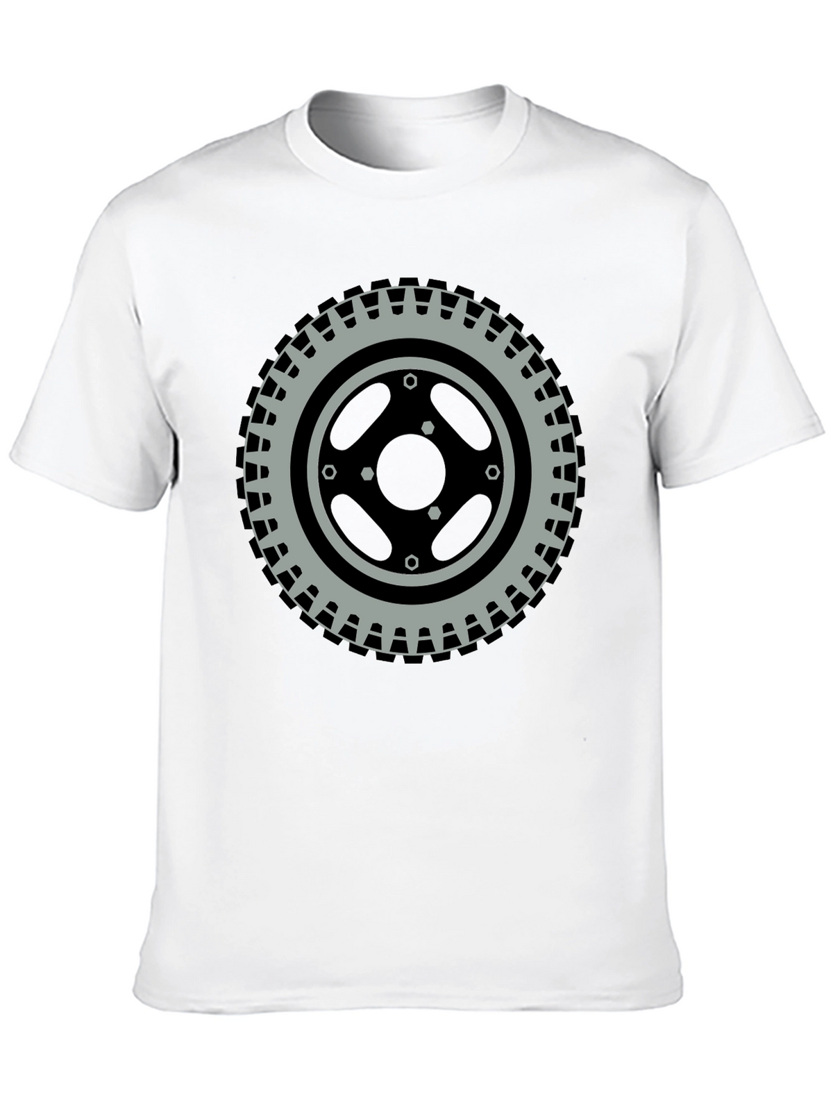 Tire Graphic Tee - Round and Ready