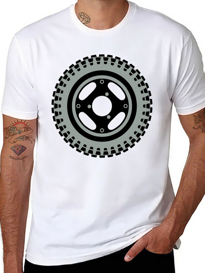 Tire Graphic Tee - Round and Ready