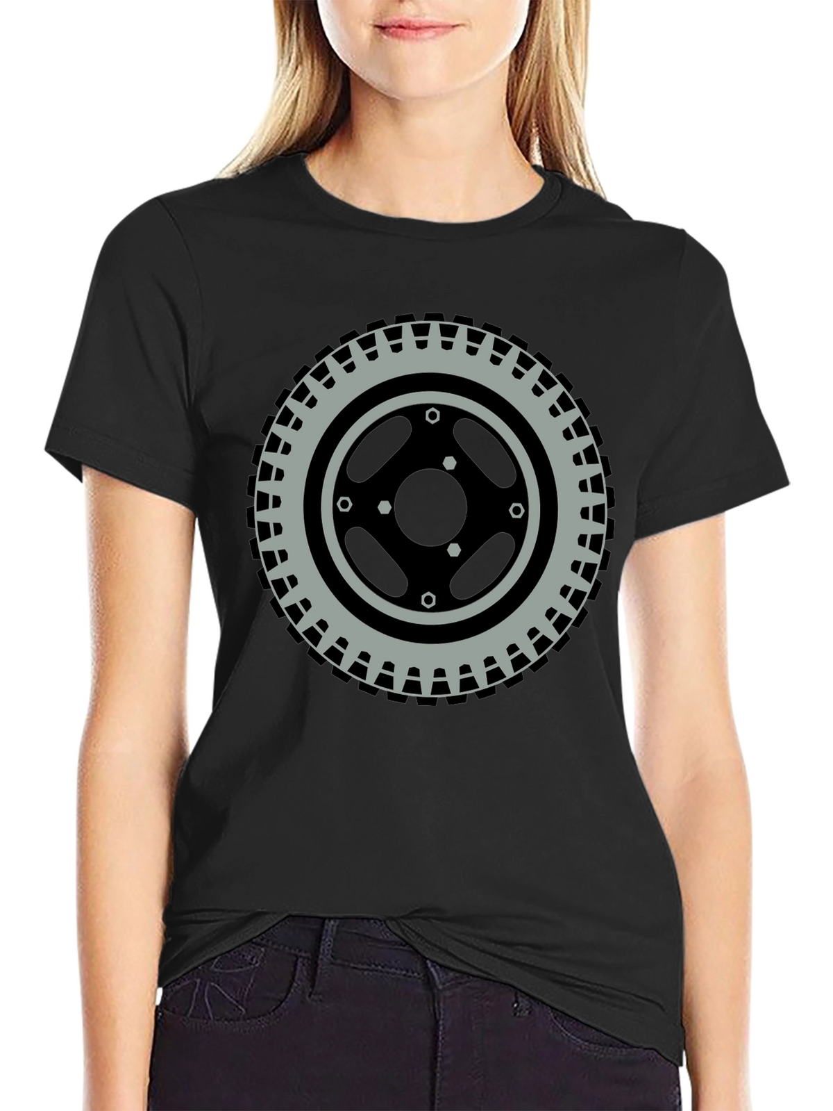 Tire Graphic Tee - Round and Ready