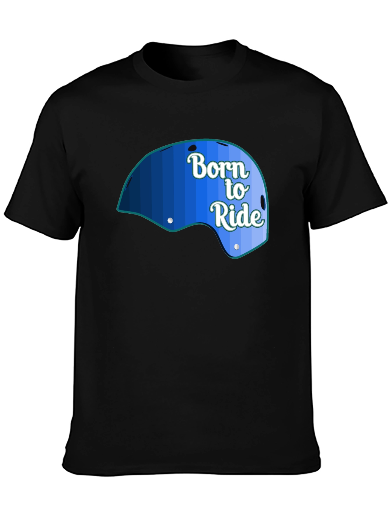 Born to Ride Graphic Tee - Black