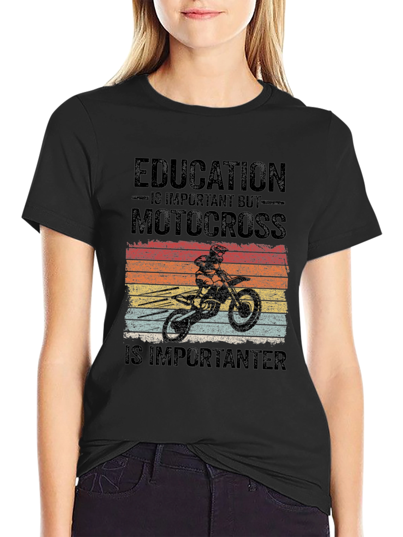 Motocross Is Importanter Graphic T-Shirt