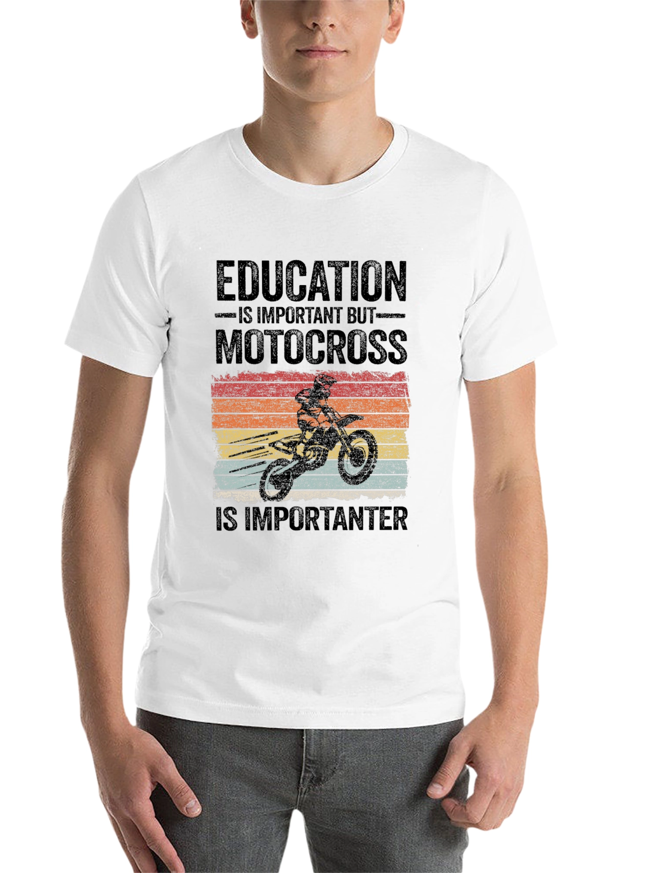 Motocross Is Importanter Graphic T-Shirt