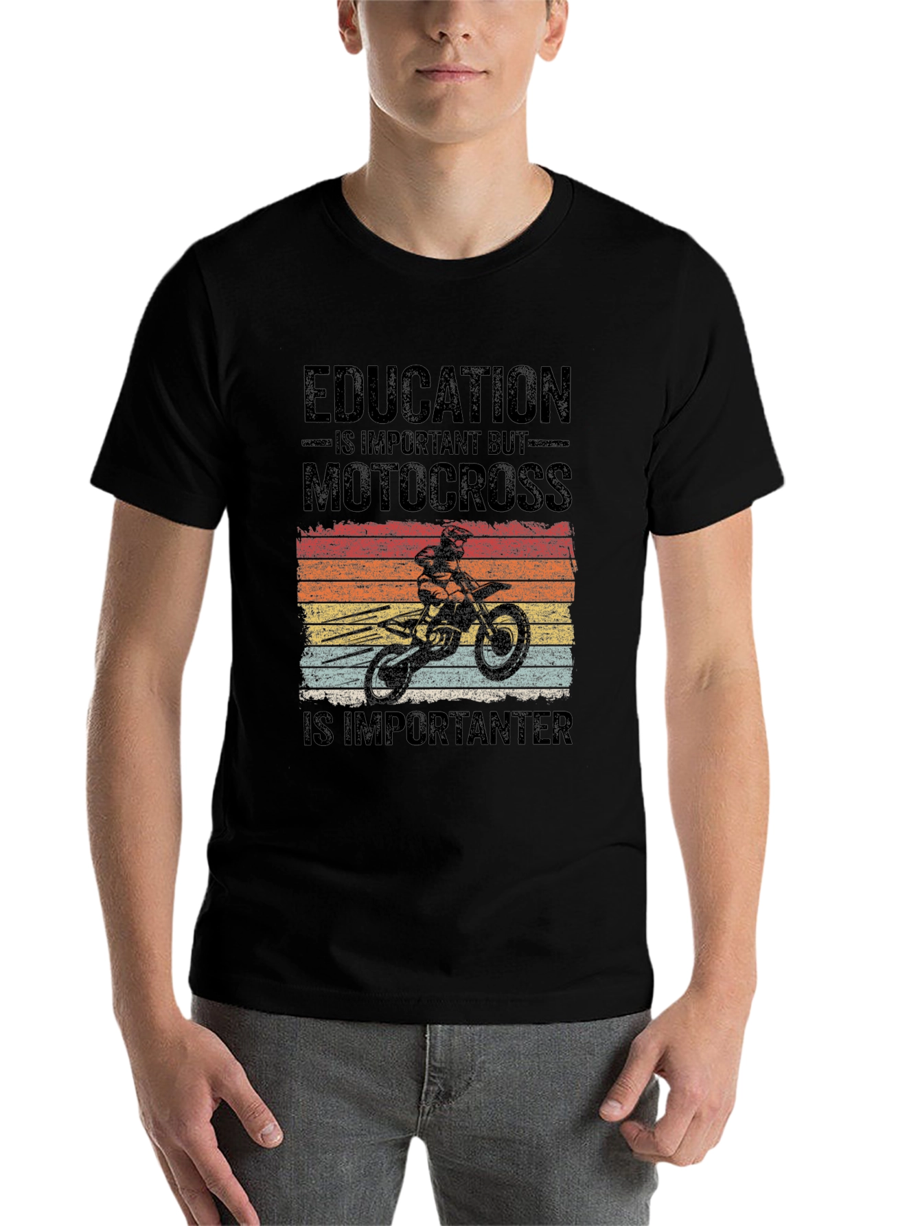 Motocross Is Importanter Graphic T-Shirt