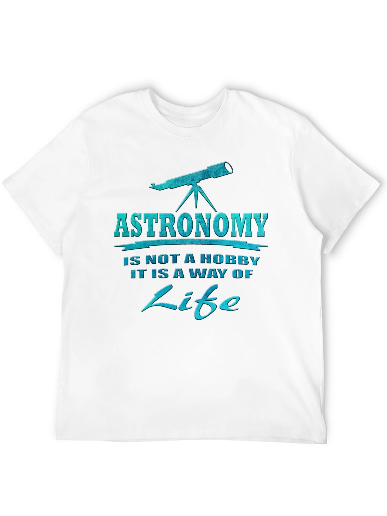 Astronomy is a Way of Life Black T-Shirt