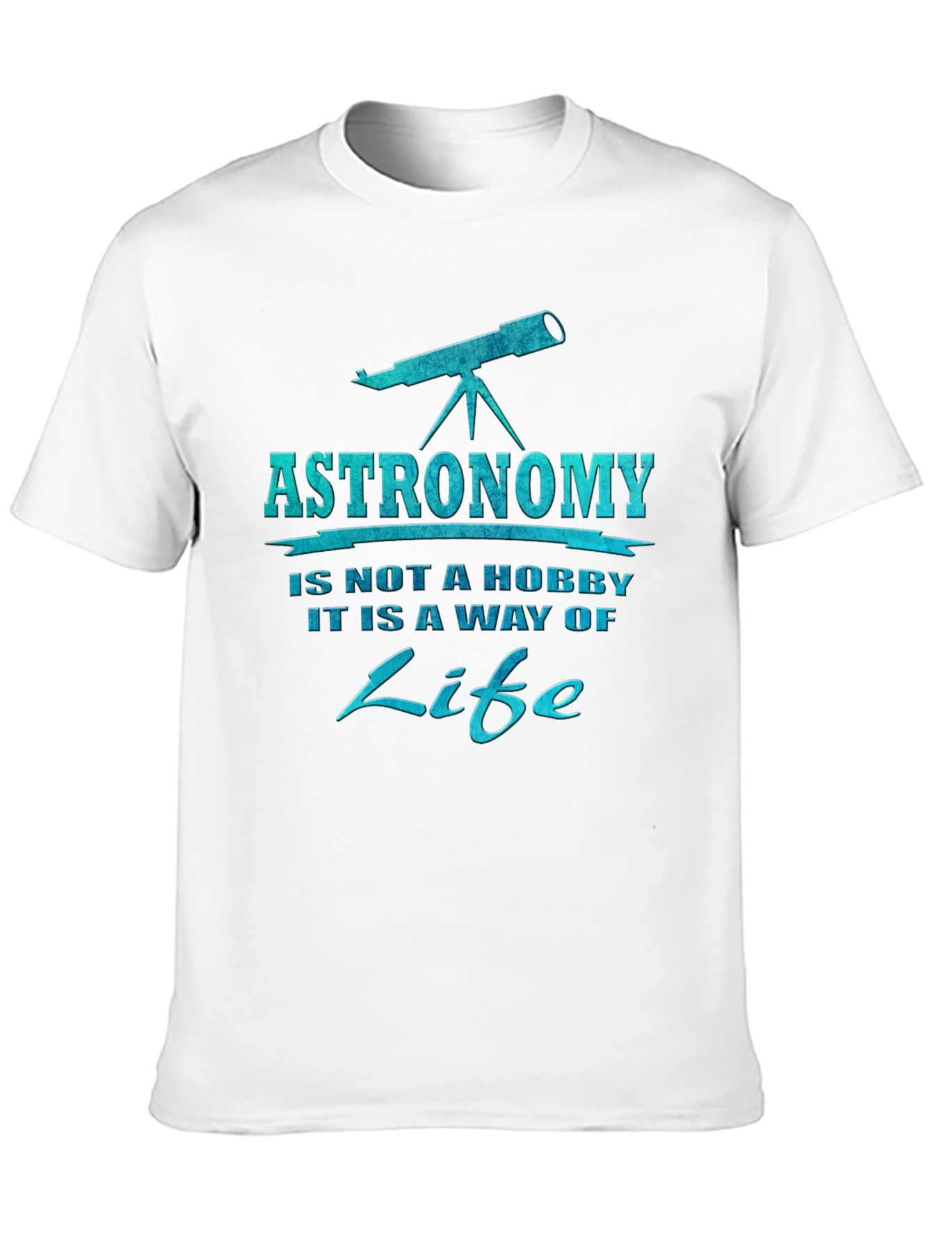 Astronomy is a Way of Life Black T-Shirt
