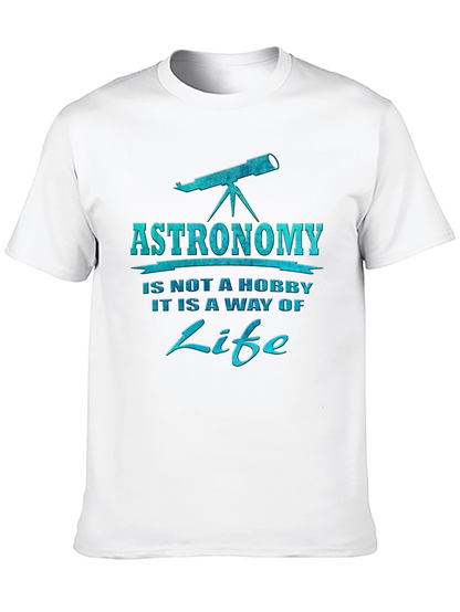 Astronomy is a Way of Life Black T-Shirt