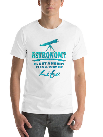 Astronomy is a Way of Life Black T-Shirt