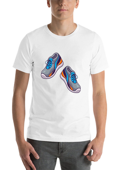 Sneakers Graphic Tee - Cool Casual Design