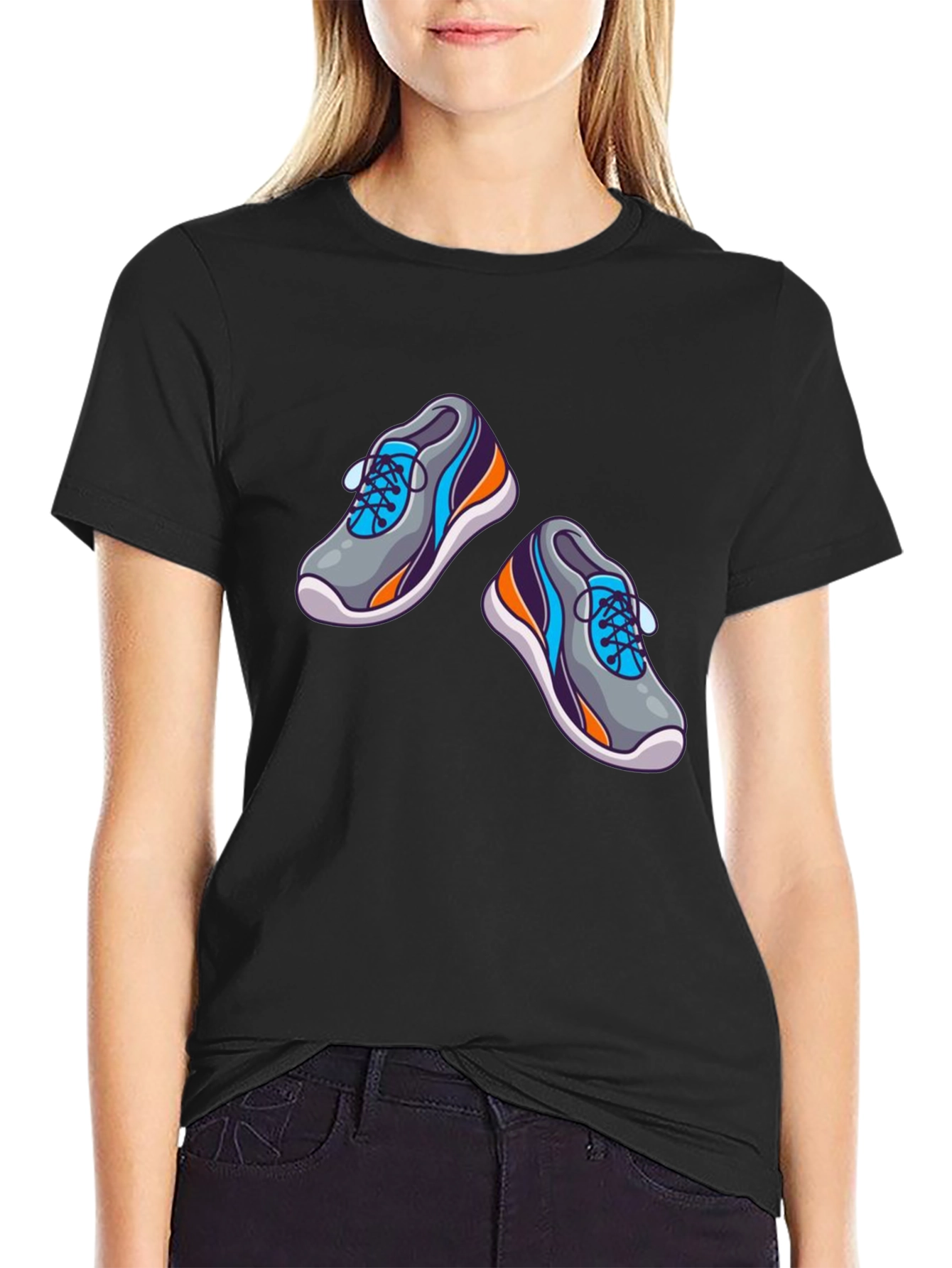 Sneakers Graphic Tee - Cool Casual Design