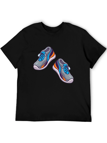 Sneakers Graphic Tee - Cool Casual Design