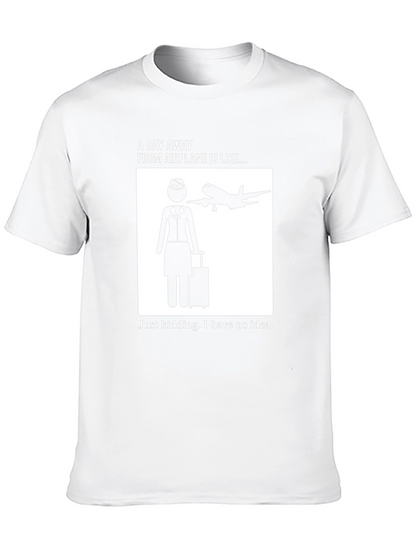 Airplane Humor T-Shirt: Cabin Crew Graphic Tee