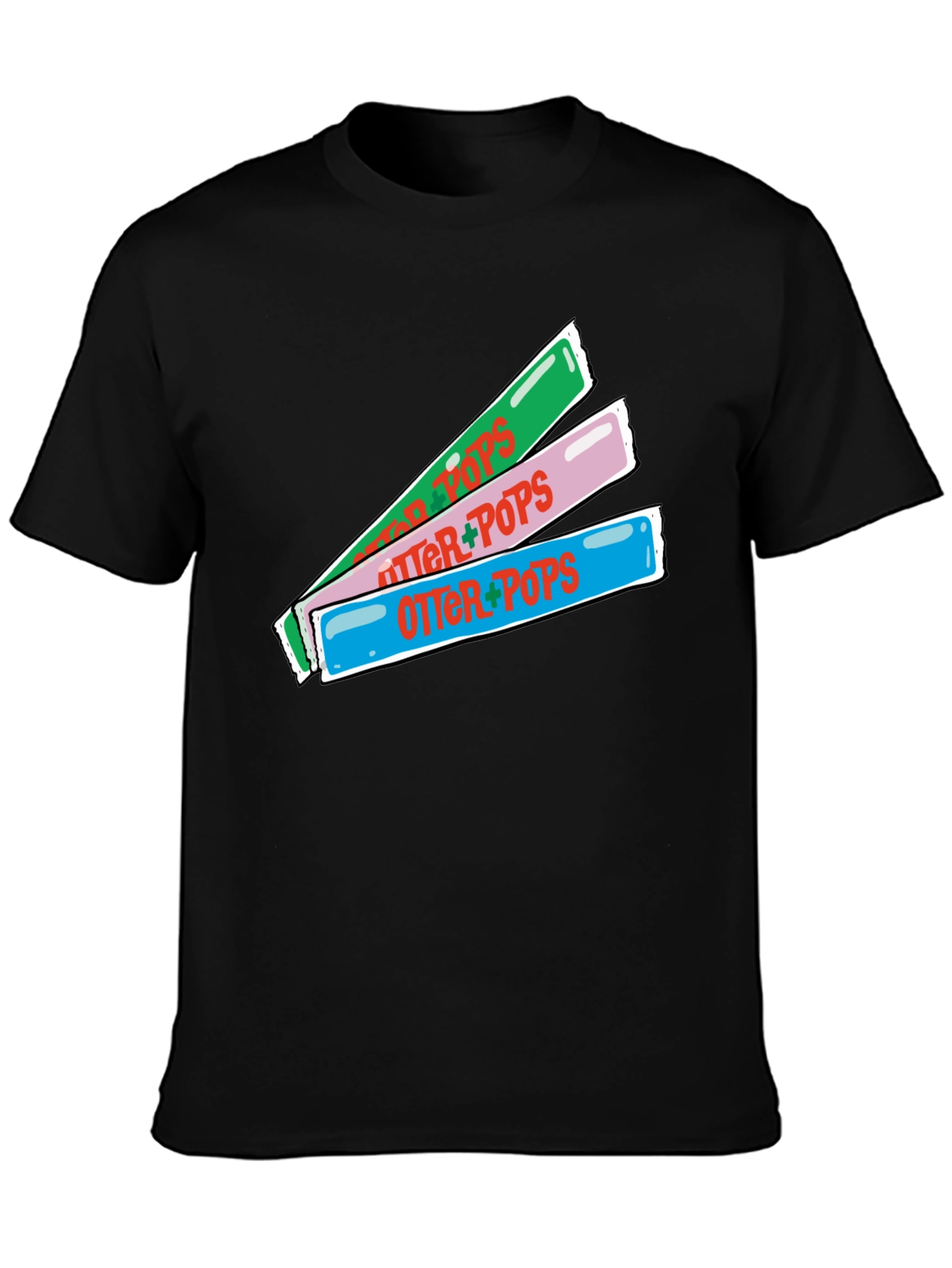 Otter Pops T-Shirt - Nostalgic Summer Fun