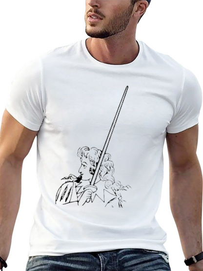 Classic Black Graphic Tee