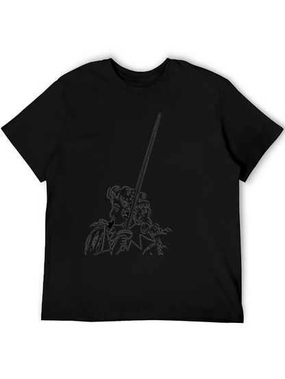 Classic Black Graphic Tee