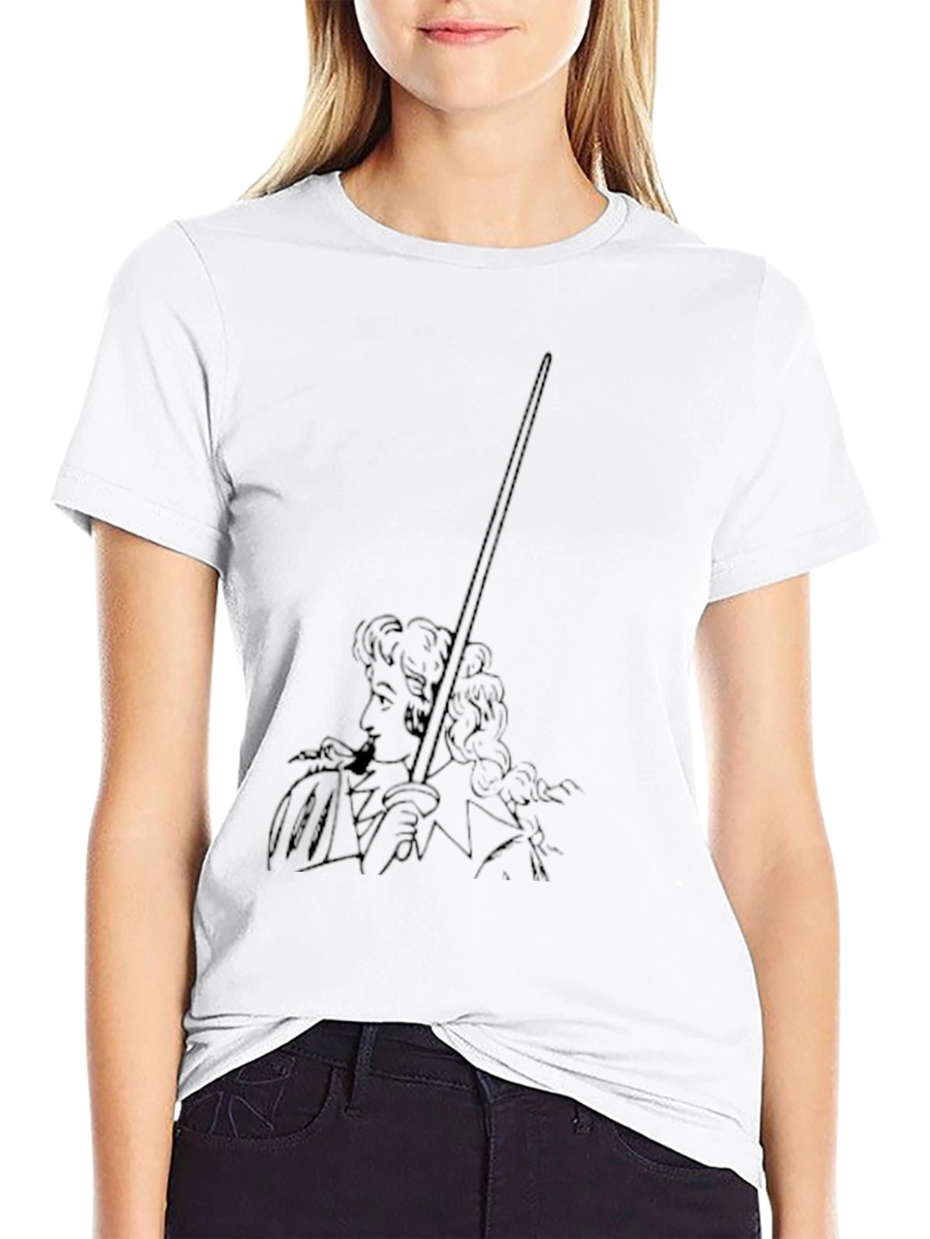 Classic Black Graphic Tee