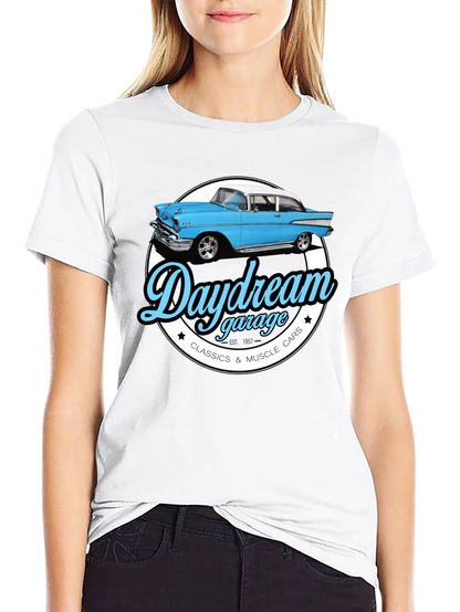 Daydream Garage Classic Car Graphic T-Shirt