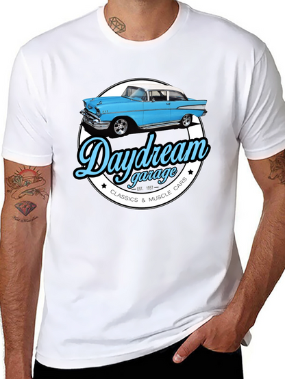 Daydream Garage Classic Car Graphic T-Shirt