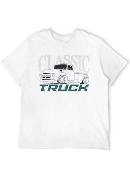 Classic Truck Graphic Tee - Automotive Enthusiast Shirt