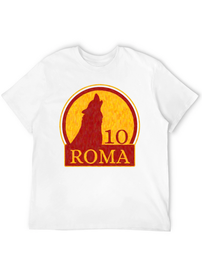 Roma 10 Wolf T-Shirt - Stylish Graphic Tee