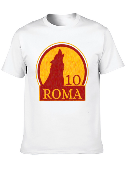Roma 10 Wolf T-Shirt - Stylish Graphic Tee