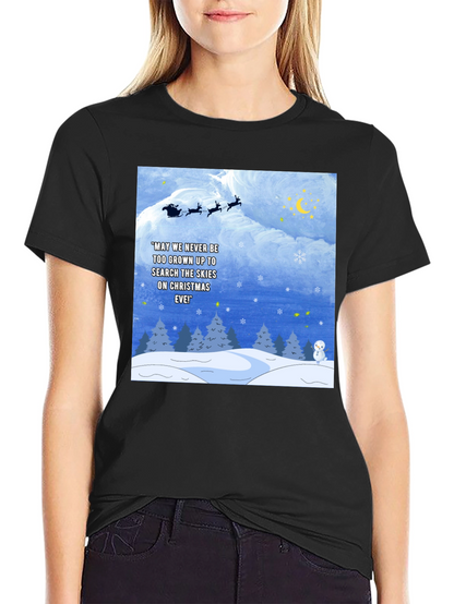 Christmas Eve Sky Search T-Shirt