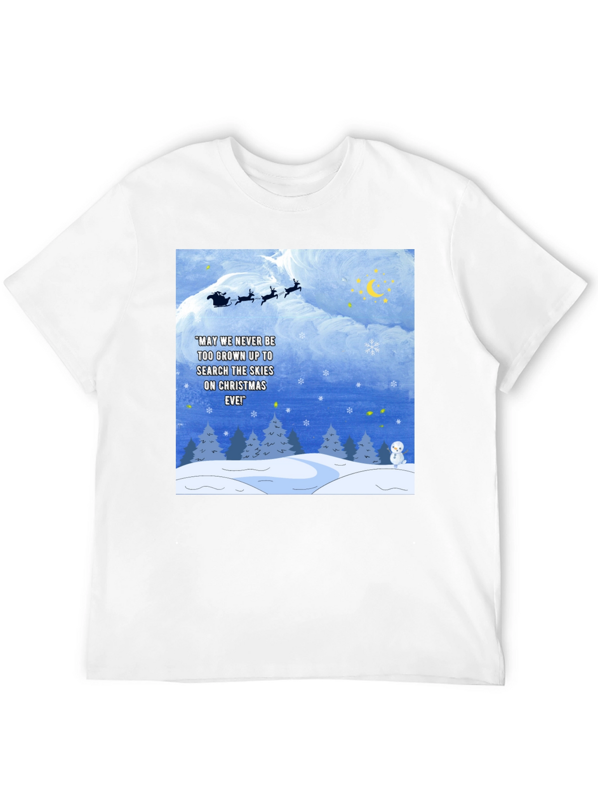 Christmas Eve Sky Search T-Shirt