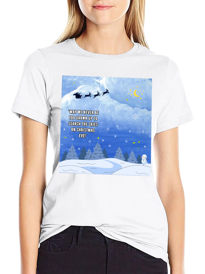 Christmas Eve Sky Search T-Shirt