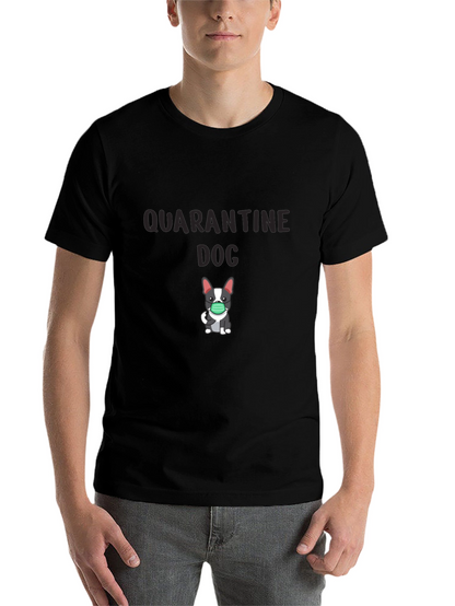 Quarantine Dog Graphic T-Shirt