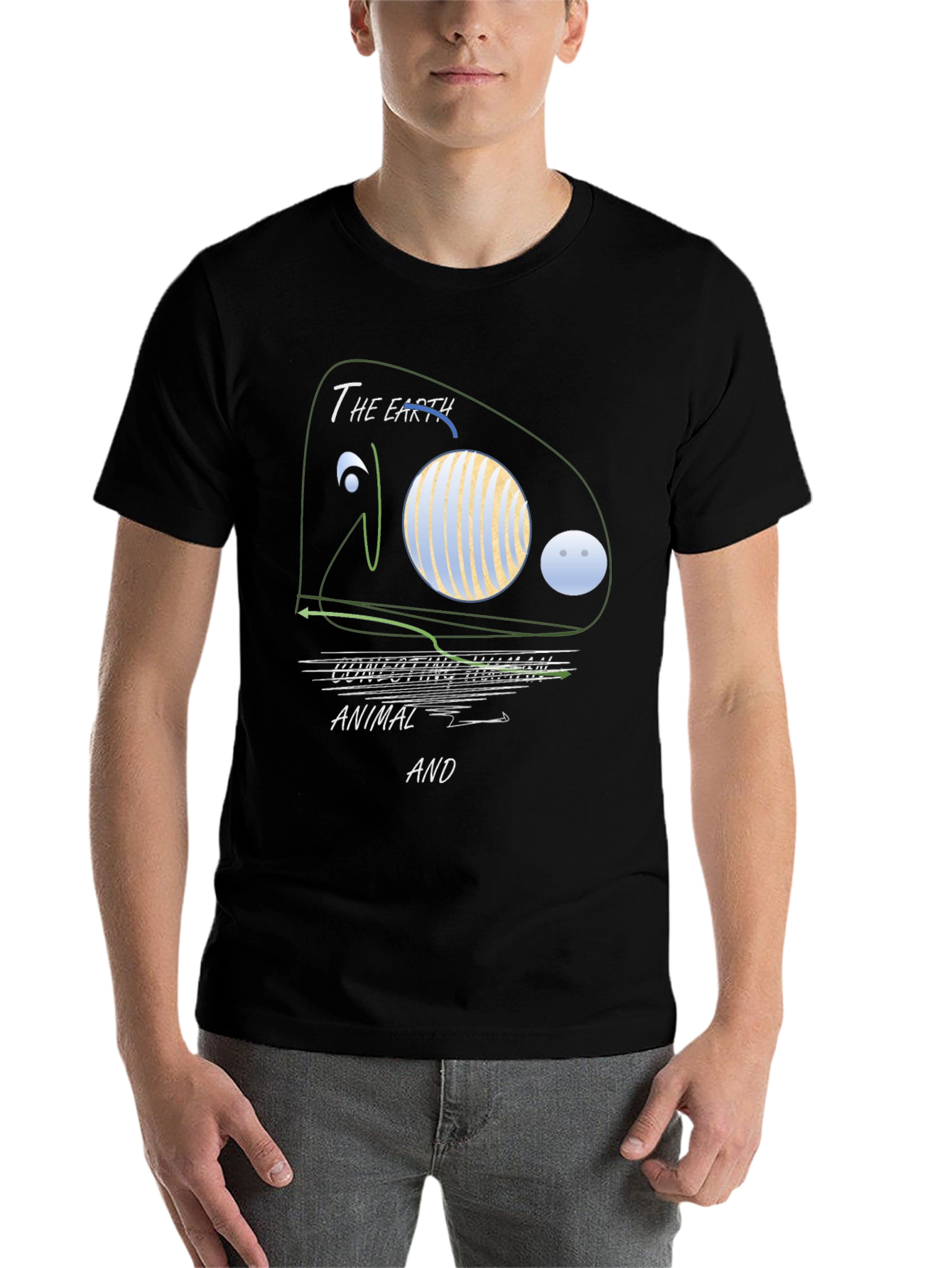 The Earth: Connecting Human Animal T-Shirt