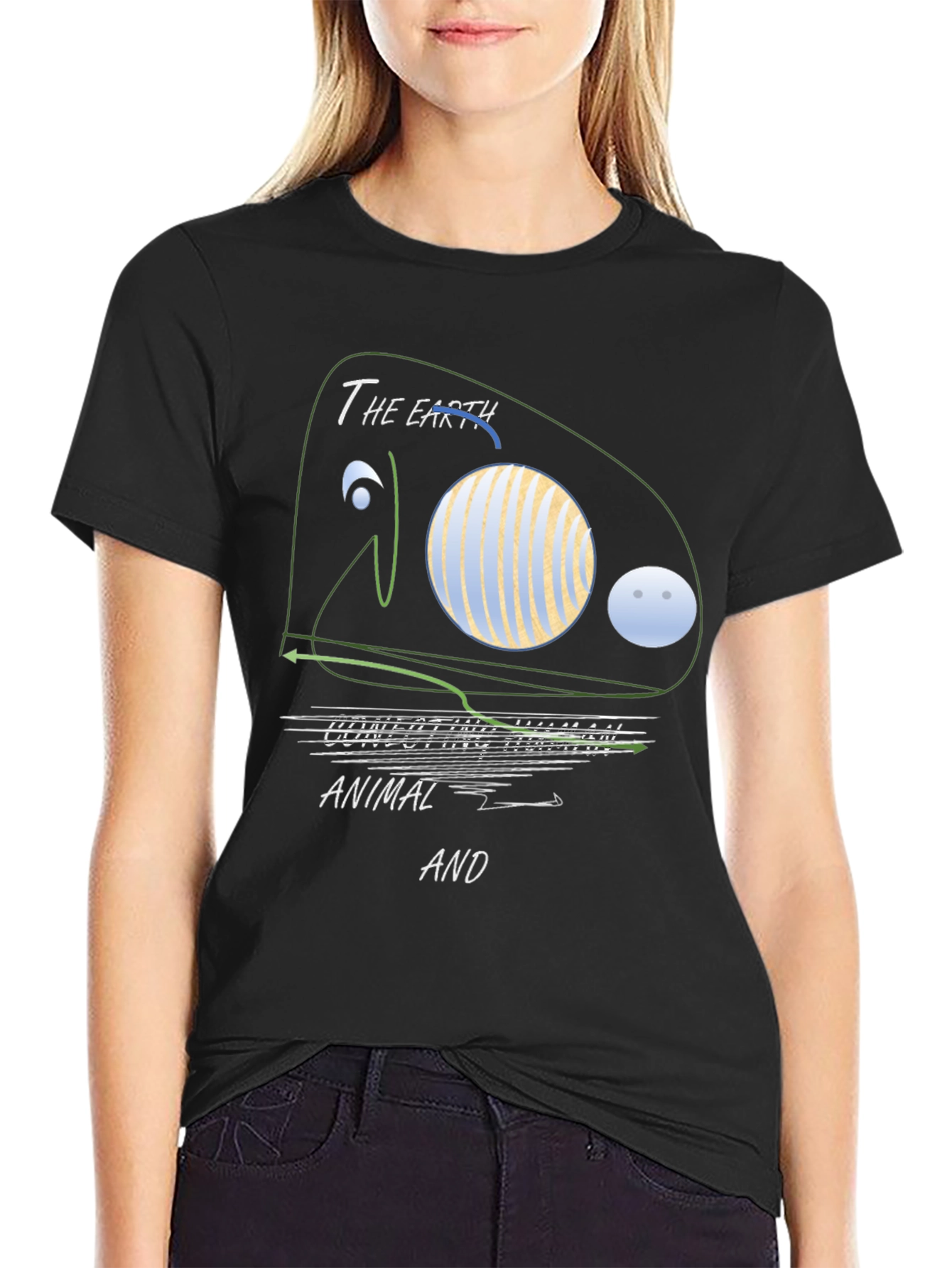 The Earth: Connecting Human Animal T-Shirt