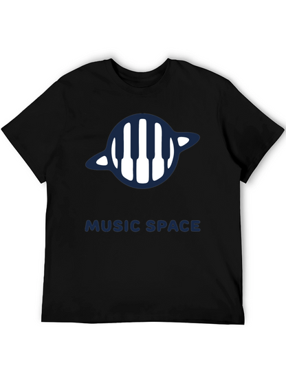 Music Space Graphic Tee - Stylish & Comfortable