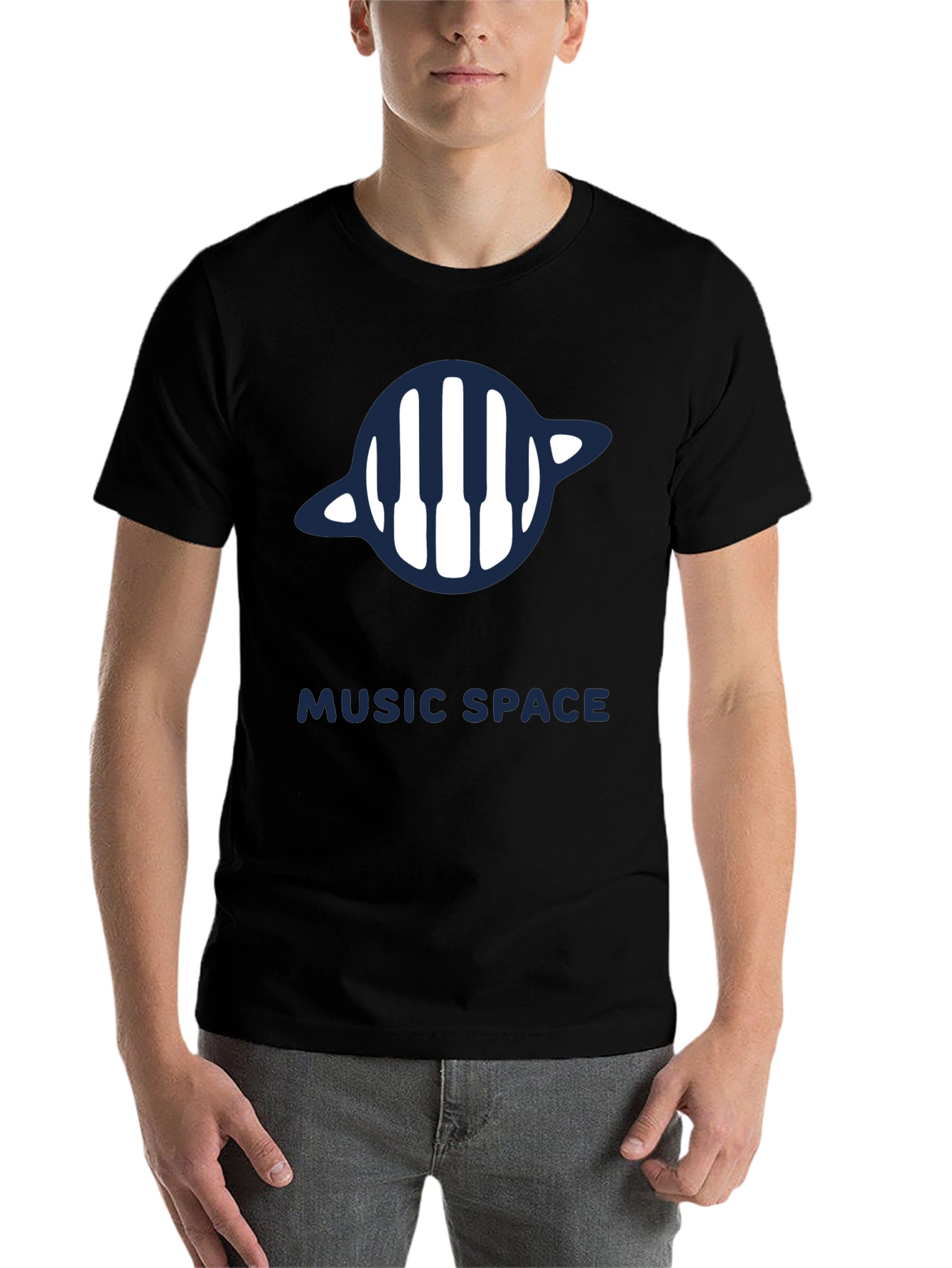 Music Space Graphic Tee - Stylish & Comfortable