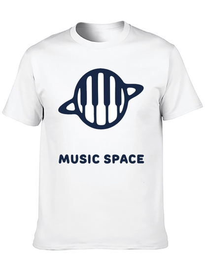 Music Space Graphic Tee - Stylish & Comfortable