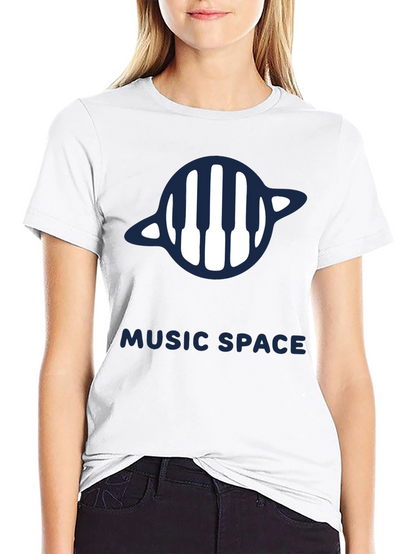 Music Space Graphic Tee - Stylish & Comfortable