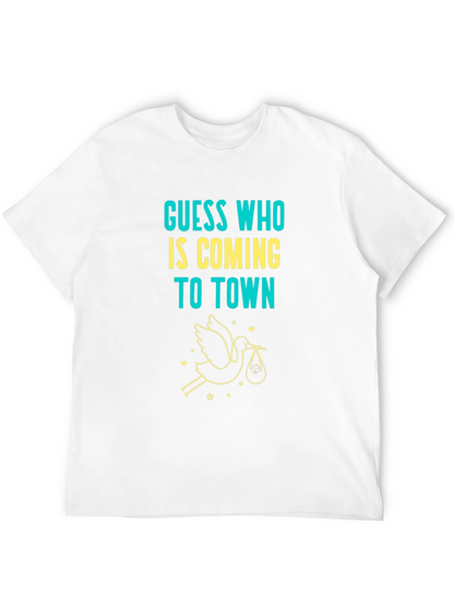 Guess Who Baby Announcement T-Shirt
