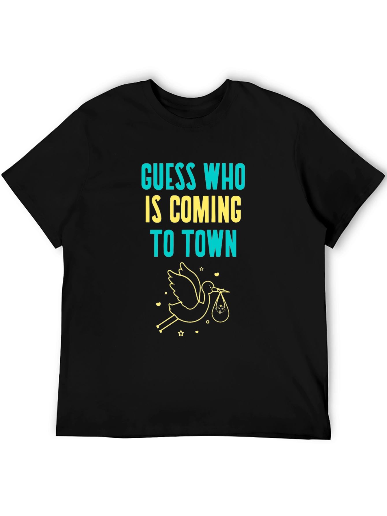 Guess Who Baby Announcement T-Shirt