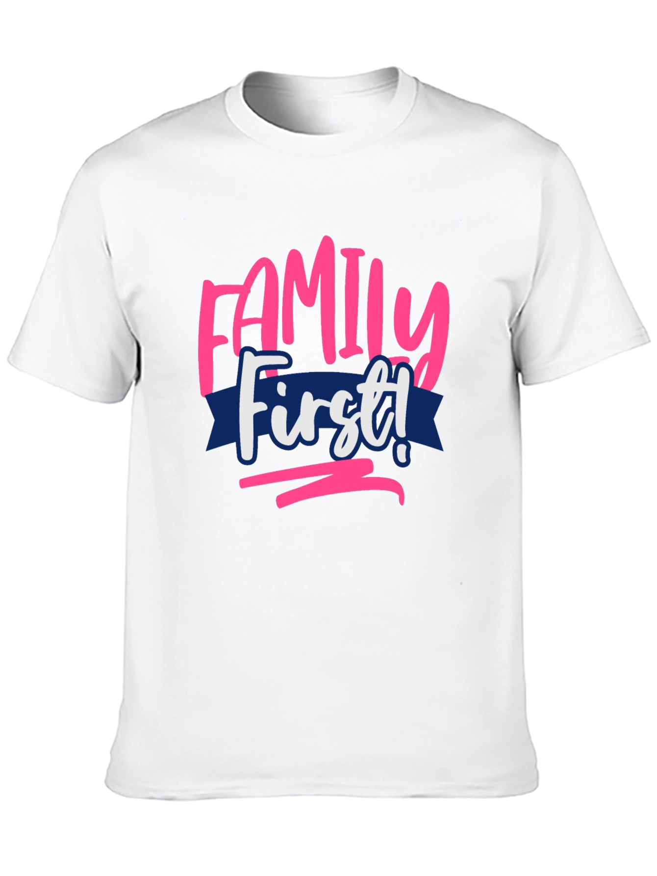 Family First Graphic Tee - Black