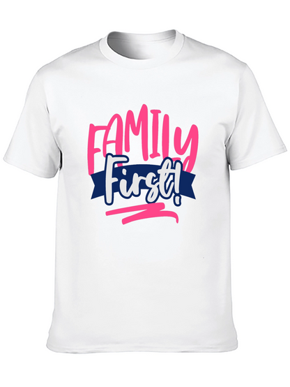 Family First Graphic Tee - Black
