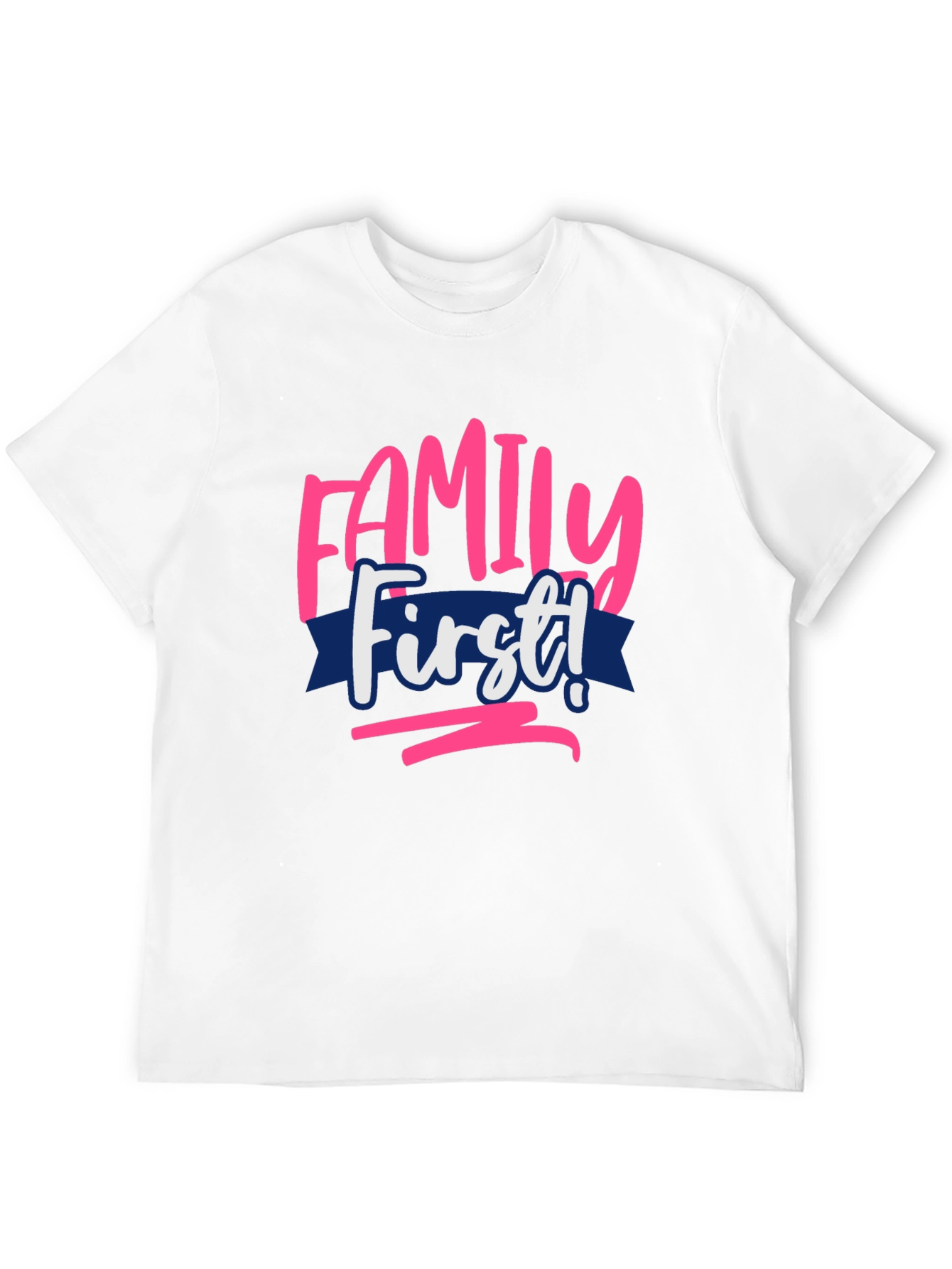 Family First Graphic Tee - Black