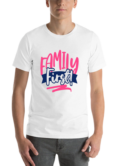 Family First Graphic Tee - Black