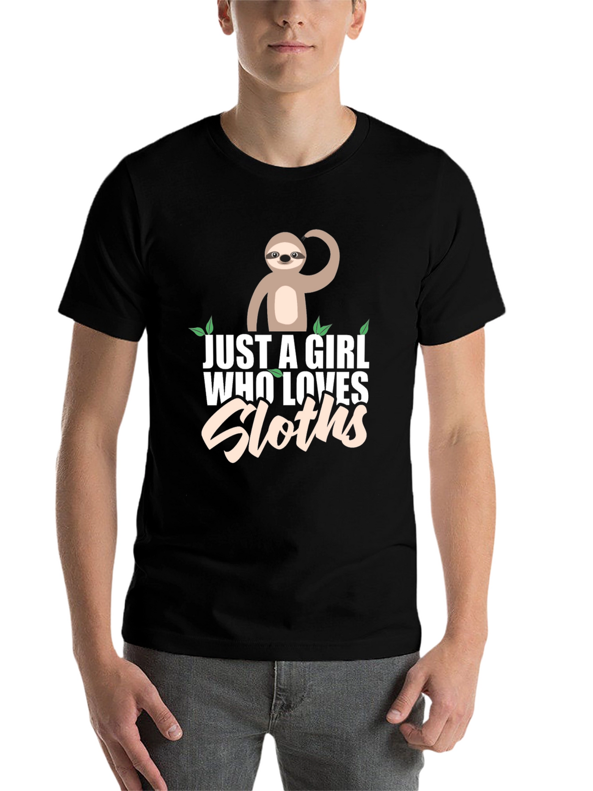 Just A Girl Who Loves Sloths T-Shirt