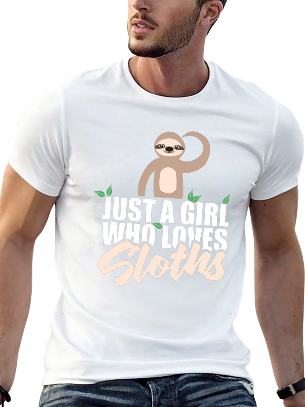 Just A Girl Who Loves Sloths T-Shirt