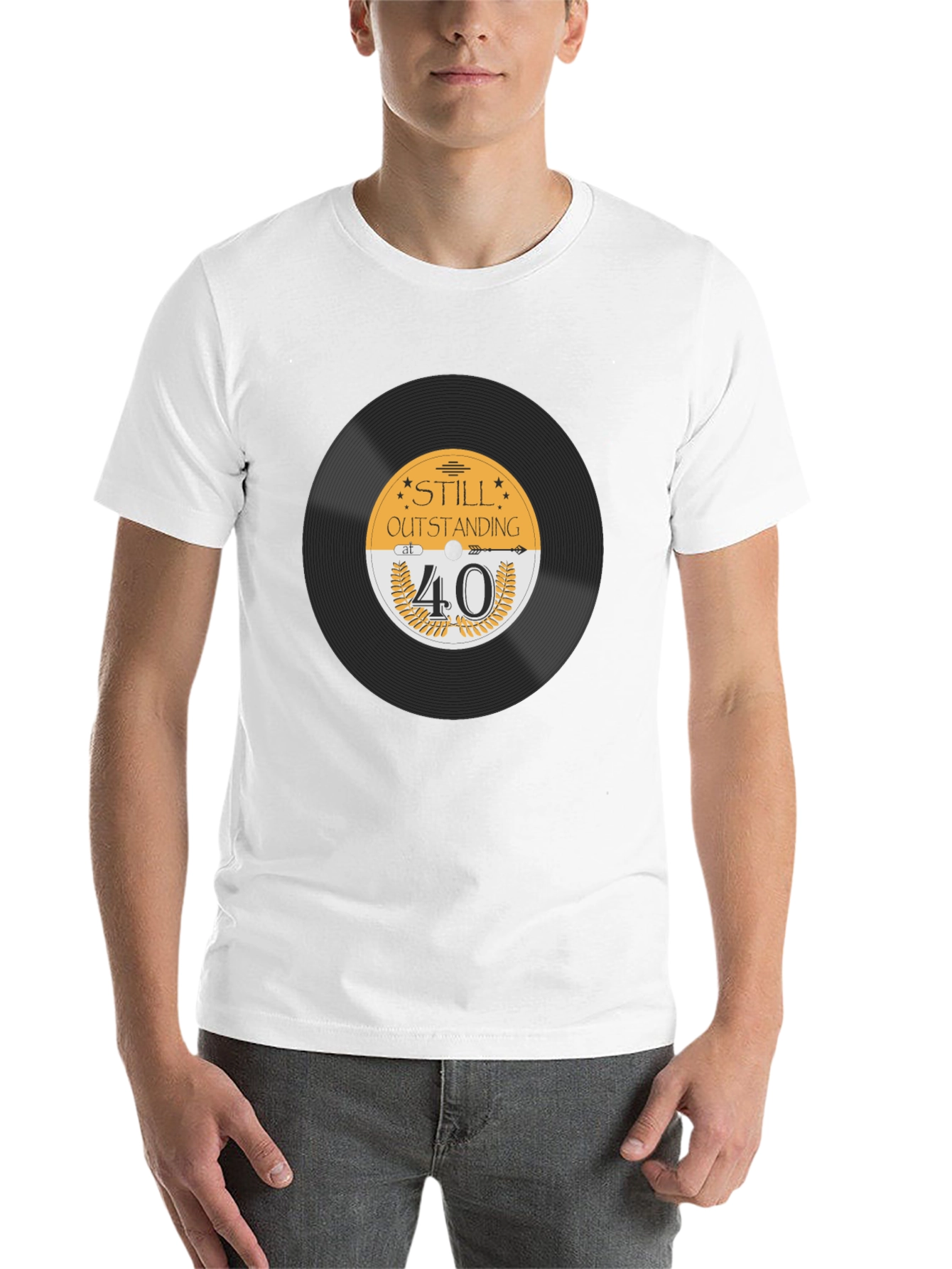 Still Outstanding at 40 Black T-Shirt